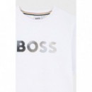 Camiseta BOSS para Niños con Logo Degradado