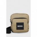 Bolso bandolera para Niños con parche Logo de BOSS