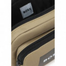 Bolso bandolera para Niños con parche Logo de BOSS