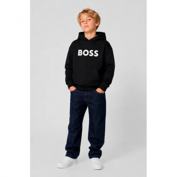 Sudadera BOSS Kids con Capucha y Logo