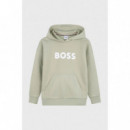 Sudadera BOSS Kids con Capucha y Logo