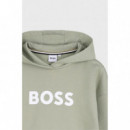 Sudadera BOSS Kids con Capucha y Logo