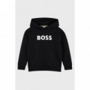 Sudadera BOSS Kids con Capucha y Logo