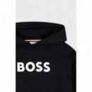 Sudadera BOSS Kids con Capucha y Logo