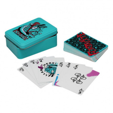 Baraja de Cartas Fortnite (caja Metalica de Naipes)  PALADONE