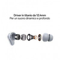 OPPO Auricular BLUETOOTH Enco Buds 2 Pro con Base Cargadora Blanco