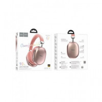 HOCO Auricular de Casco BLUETOOTH W35 Max Rosa,ranura Micro Sd,jack 3.5MM