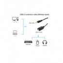 EQUIP Cable Extensor USB 2.0 15 Mtrs con Repetidor