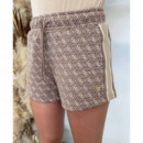 4G Allover Jacquard Shorts 4G Rhombus Bl  GUESS