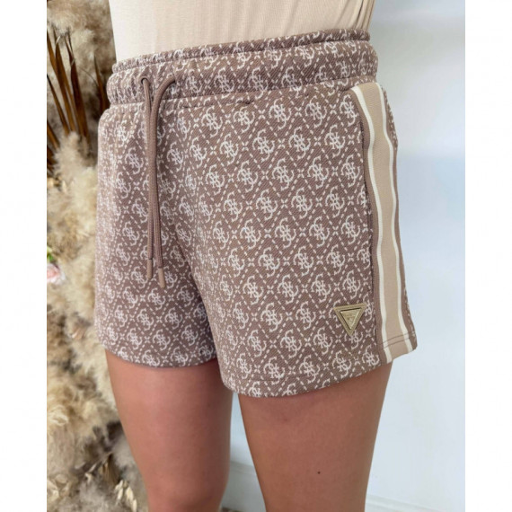 4G Allover Jacquard Shorts 4G Rhombus Bl  GUESS