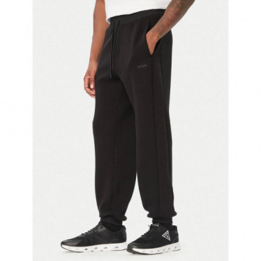 KENNETH CUFFED JOGGER JET BLACK A996