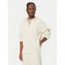 KENNETH FULL ZIP HOODIE SWEATS CREME BRU