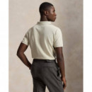 SSKCCMSLM1-SHORT Sleeve-knit Stone  RALPH LAUREN