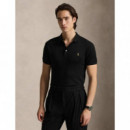 Sskcslm-short Sleeve-knit Black  RALPH LAUREN