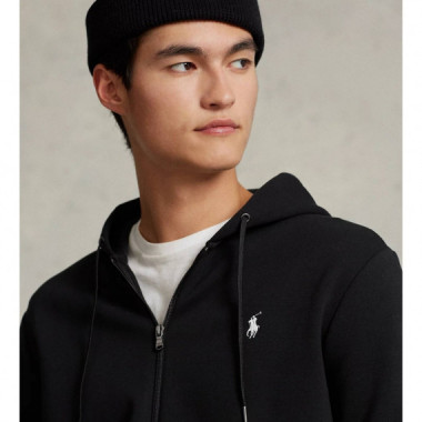 LSFZHOODM1-LONG SLEEVE-SWEATSHIRT BLACK