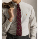 Cubdppcs-long Sleeve-sport Shirt Brn/wht  RALPH LAUREN