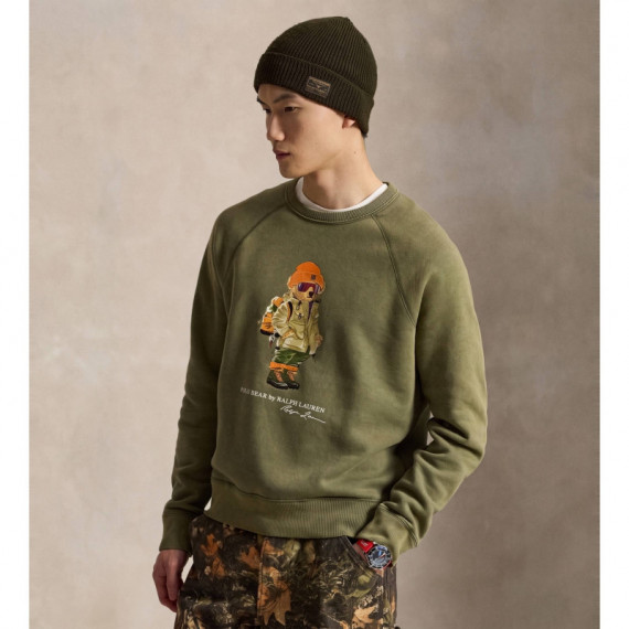 KNIT-SWEATSHIRT GREEN