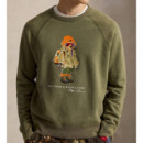KNIT-SWEATSHIRT GREEN