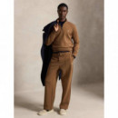 LSHZM21-LONG SLEEVE-SWEATSHIRT BROWN