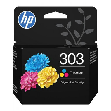 HP Tinta 303 Tricolor T6N01AE LS1