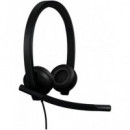 LOGITECH Micro Auricular H570e Negro Estereo Con Cable Tipo C