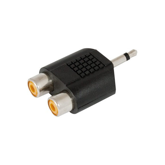 NIMO Adaptador Jack 3.5 Mono/macho a 2X Rca Hembra CON318
