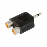 NIMO Adaptador Jack 3.5 Mono/macho a 2X Rca Hembra CON318
