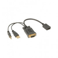 NIMO Cable Adaptador Hdmi/h a VGA + Jack 3.5MM Audio WIR941