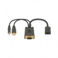 NIMO Cable Adaptador Hdmi/h a VGA + Jack 3.5MM Audio WIR941