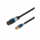 NIMO Cable Canon Xlr/h a 1X Rca/m 2MTRS Negro WIR376