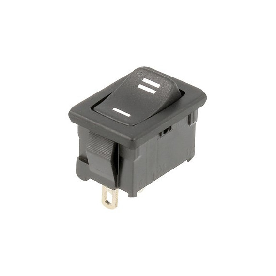 NIMO Interruptor Unipolar de Balancin 8A/250V YZ182 Negro