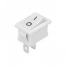 NIMO Interruptor Unipolar de Balancin 8A/250V YZ182B Blanco