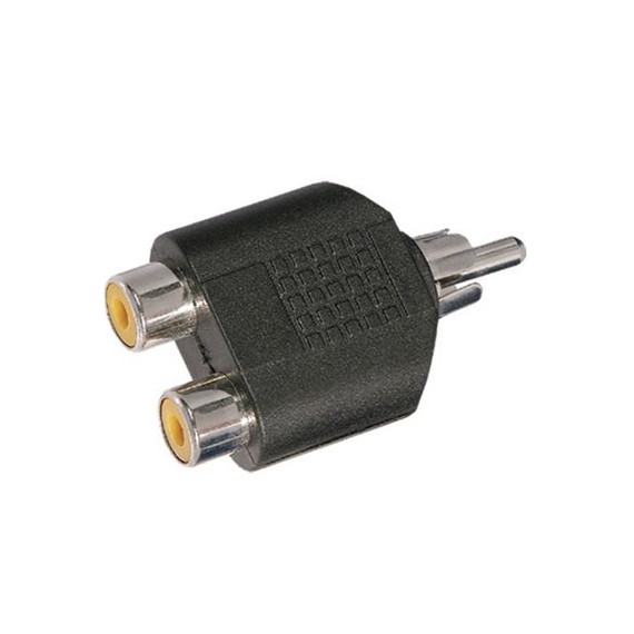 Adaptador Rca M - 2 Rca H CON324  LALO