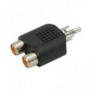 Adaptador Rca M - 2 Rca H CON324  LALO