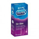 DUREX sin Latex 12 Preservativos