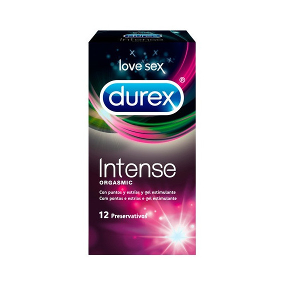DUREX Intense Orgasmic 12 Preservativo