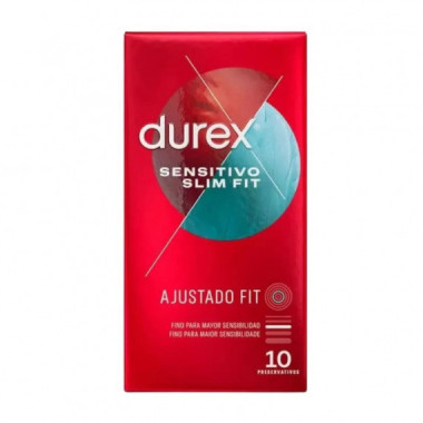 DUREX Sensitivo Slim Fit Preservativos 10UDS