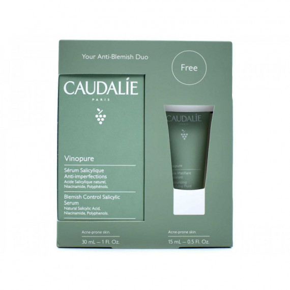 CAUDALIE Vinopure Cofre Serum + Fluido