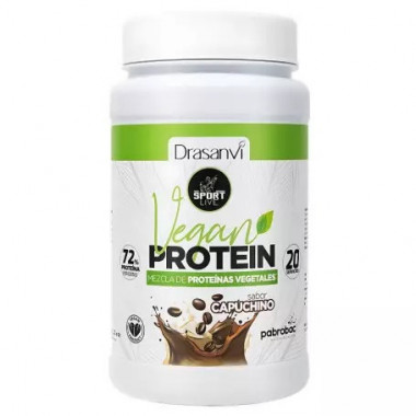 DRASANVI Proteina Vegana Sabor Capucino 600GR