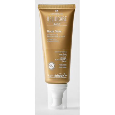 Heliocare 360 Body Glow SPF+50 Acabado Dorado 100ML  CANTABRIA LABS