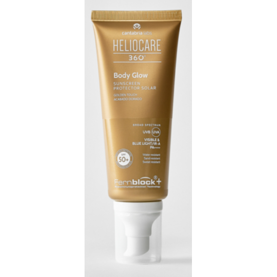 Heliocare 360 Body Glow SPF+50 Acabado Dorado 100ML  CANTABRIA LABS