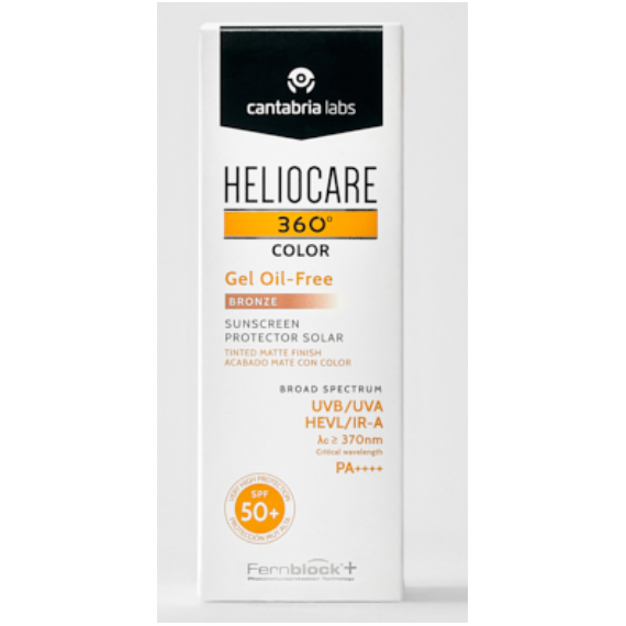 Heliocare 360 Color Gel Oil Bronze SPF+50 50ML  CANTABRIA LABS