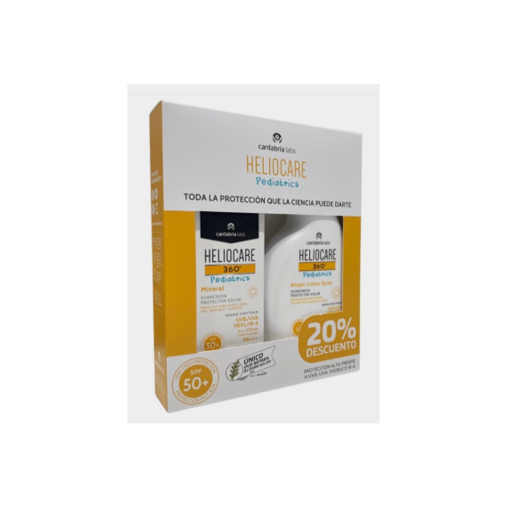 Heliocare 360 Pediatrics Atopic Locion Spray SPF+50 250ML  CANTABRIA LABS