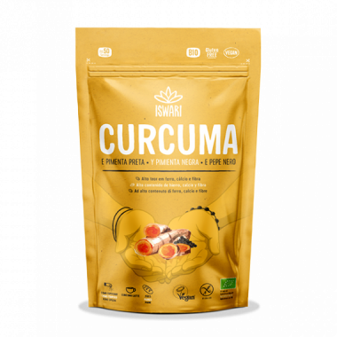 ISWARI Curcuma y Pimienta Negra 125GR
