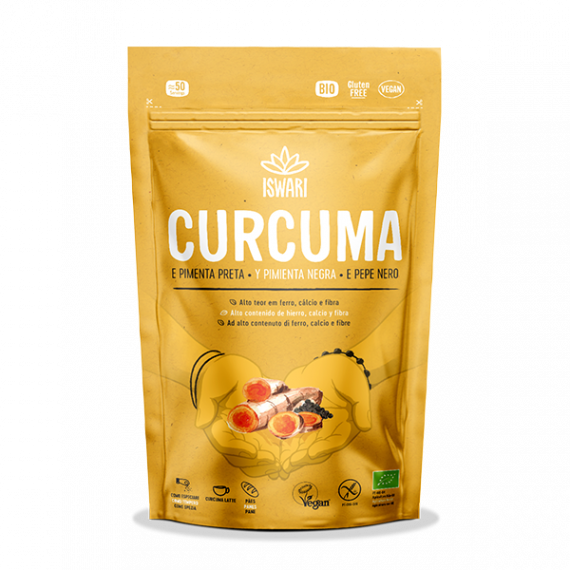 ISWARI Curcuma y Pimienta Negra 125GR