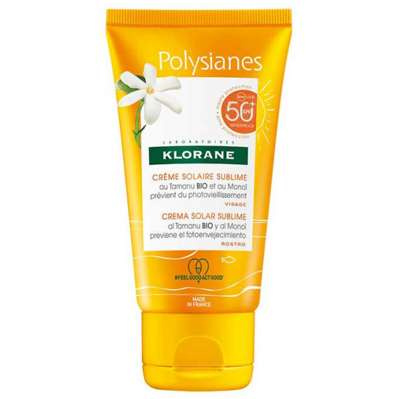 KLORANE Polysianes Crema Solar Sublime Spf +50 50ML
