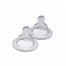 MAM A106 Tetina +4M 3 Gotas Silicona 2 Uni