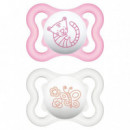MAM Air Chupete Silicona 2-6M 2UDS