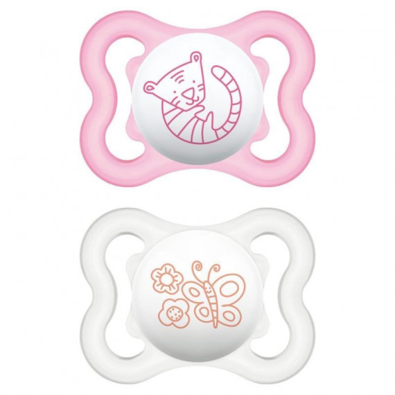 MAM Air Chupete Silicona 2-6M 2UDS