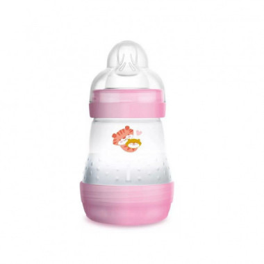 MAM Biberon Easy Start A118 Anti Colic 160ML +0M Rosa